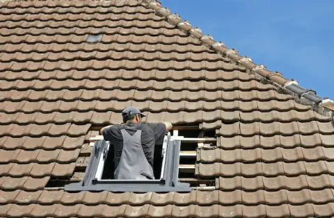 Pose de velux - Saint-Amé